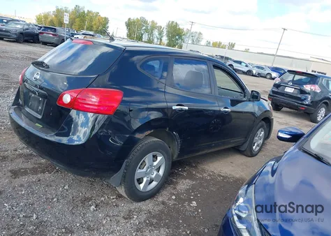 2010 Nissan Rogue S from USA, damaged, VIN JN8AS5MT7AW006719